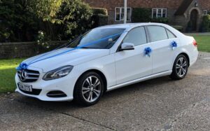 Mercedes E Class Wedding Car