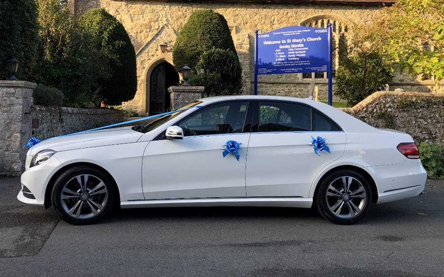 Mercedes E Class Wedding Car