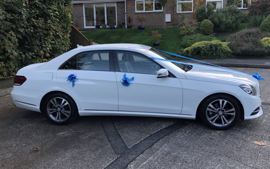 Mercedes E Class Wedding Car
