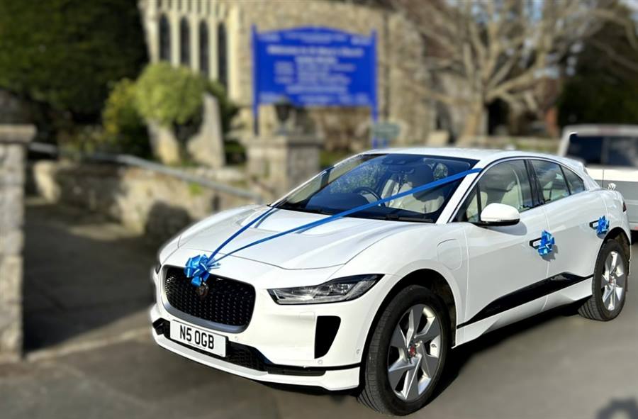 Jaguar I Pace Wedding Car