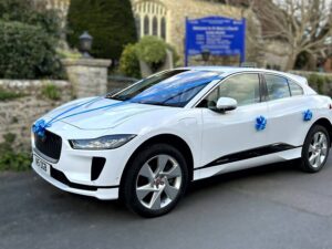 Jaguar I Pace Wedding Car